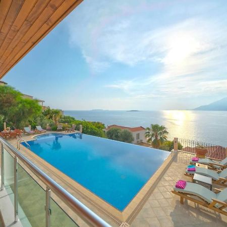 Villa Poseidon-In Winter Heated Outdoor Pool Kas Exterior photo